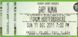 Hatfield Ticket 2011